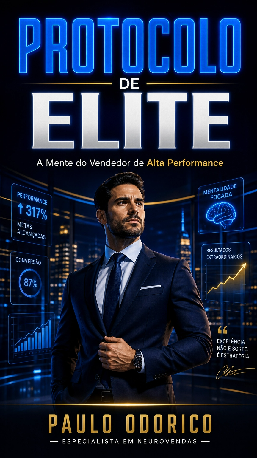 Protocolo de Elite: A Mente do  Vendedor de Alta Performance